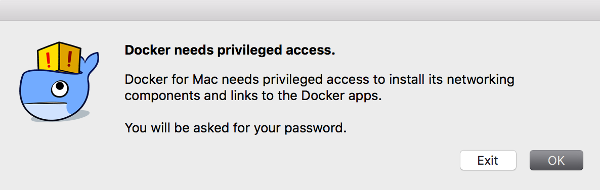 Docker password